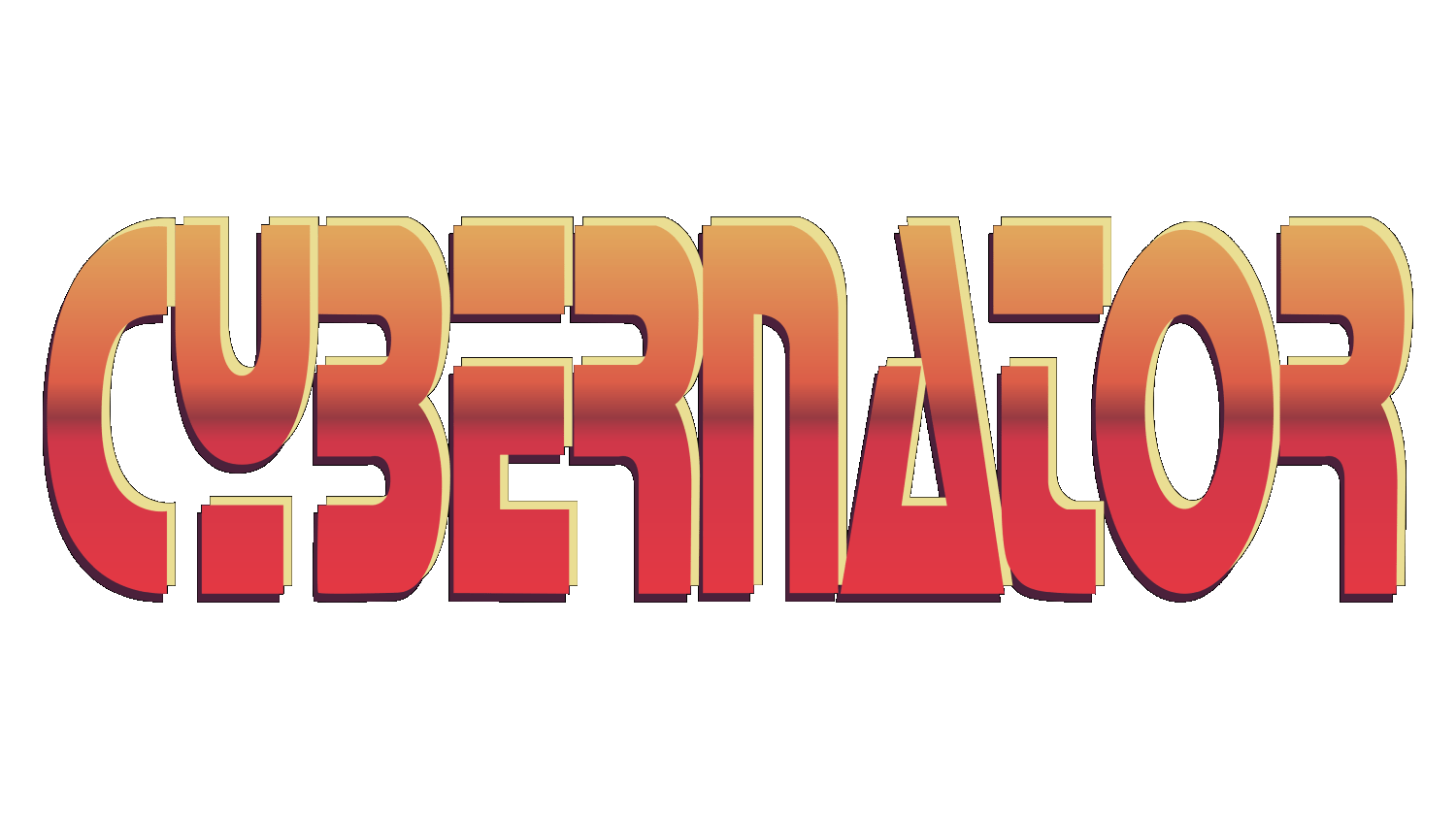 Cybernator logo for Super Nintendo